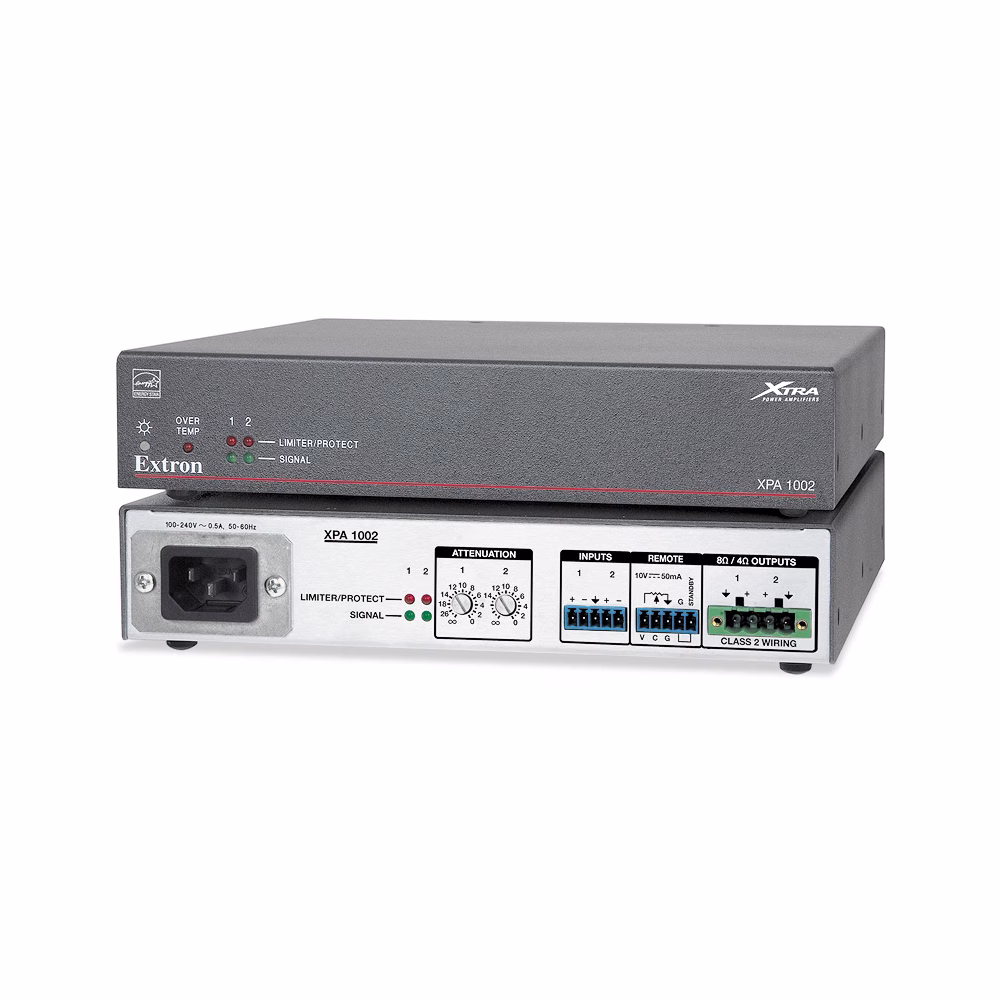 XPA 1002 - Two Channel Low Impedance Amplifier