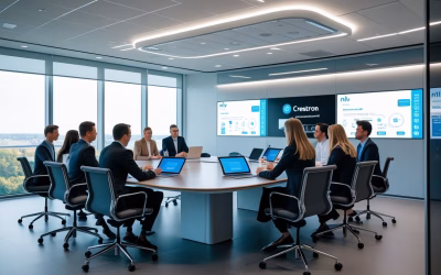 Maximizing Meeting Room Efficiency with MLV Teknologi and Crestron Solutions for Seamless Collaboration and Productivity