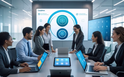 The Value of Crestron Integration in Modern Workplaces with MLV Teknologi Enhancing Efficiency and Collaboration