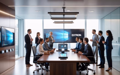 Bagaimana Teknologi MLV meningkatkan solusi AV dengan Teknologi Extron untuk Lingkungan Kerja Modern