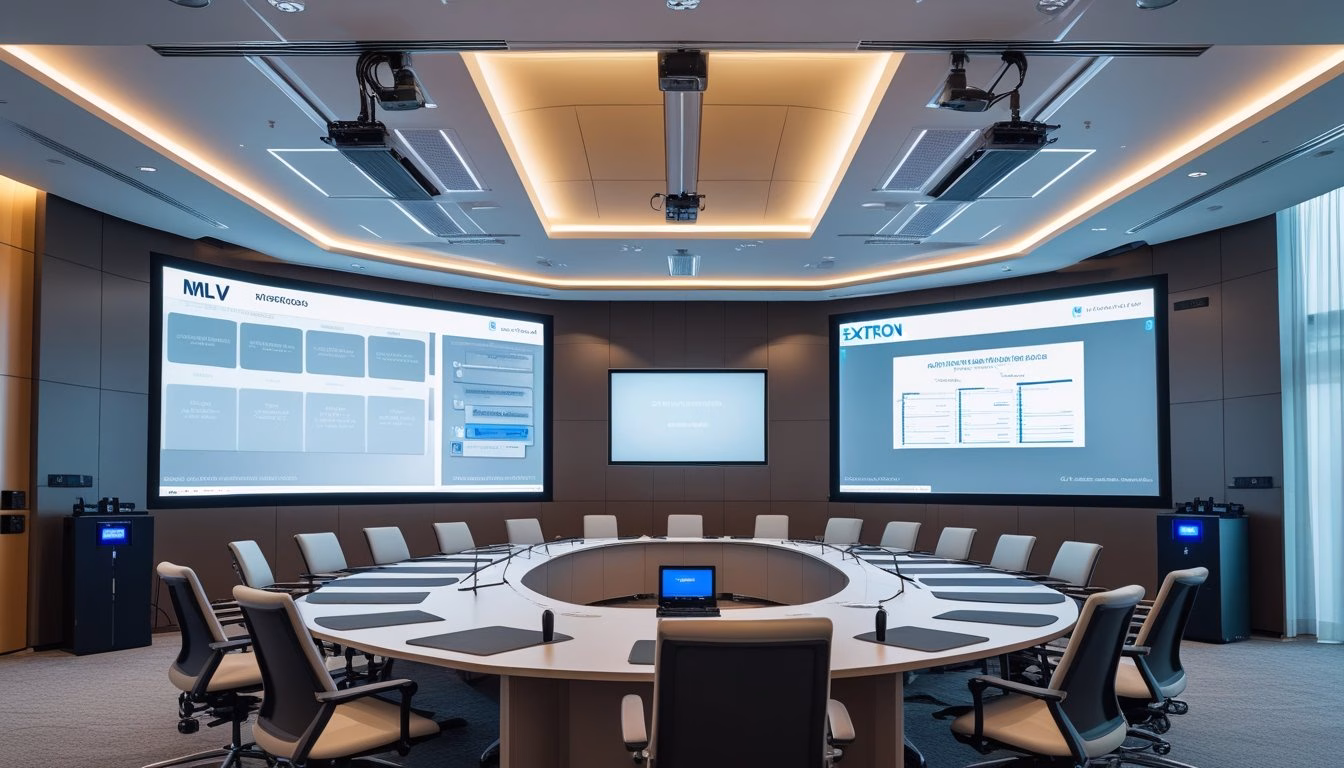 MLV Teknologi dan Extron: Peningkatan Sistem Presentasi dan Conference Room