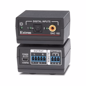 DAC 102 - Two Channel Digital to Analog Audio Converter