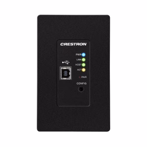 DM-NUX-L2-1G-B  -  DM NUX USB over Network Wall Plate with Routing, Local, Black