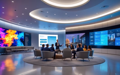 Brand Storytelling Through AV: Transforming Lobbies, Briefing Centers, and Product Theaters