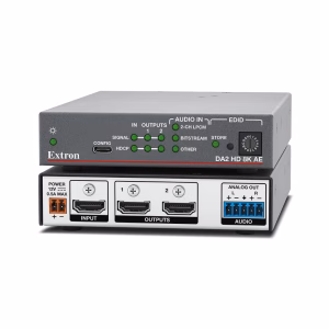 DA2 HD 8K AE - 8K HDMI Distribution Amplifier with Audio De-Embedding