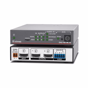 DA2 HD 8K AI - 8K HDMI Distribution Amplifier with Audio Embedding