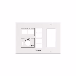 MLM 100 D - Mounting Kit with Decorator-Style Opening for Two-Gang Button Panels