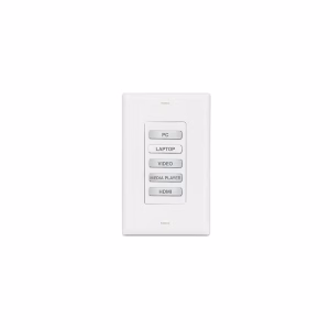 NBP 105 D - Network Button Panel with 5 Buttons - Decorator-Style Wallplate