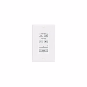 NBP 106 D - Network Button Panel with 6 Buttons - Decorator-Style Wallplate