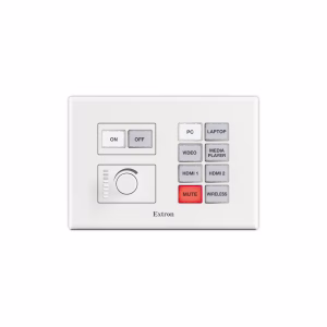 NBP 200 - Network Button Panel with 10 Buttons - US 3-Gang