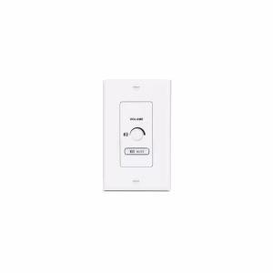 NBP VC1 D - Network Button Panel with Volume Control - Decorator-Style Wallplate