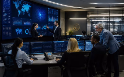 Command Center Untuk Manajemen Risiko Dan Business Continuity Enterprise