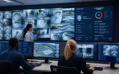 How AI Video Analytics Improve Corporate Security at Scale