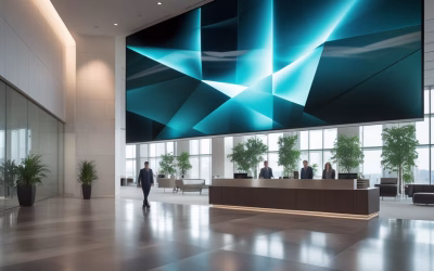 LED Videotron untuk Lobby Kantor: Strategi Tampilan Profesional