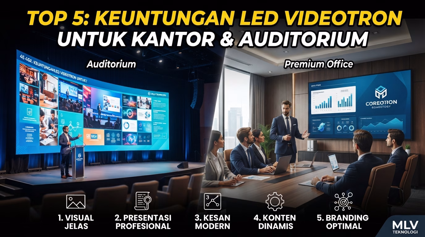 LED videotron keuntungan