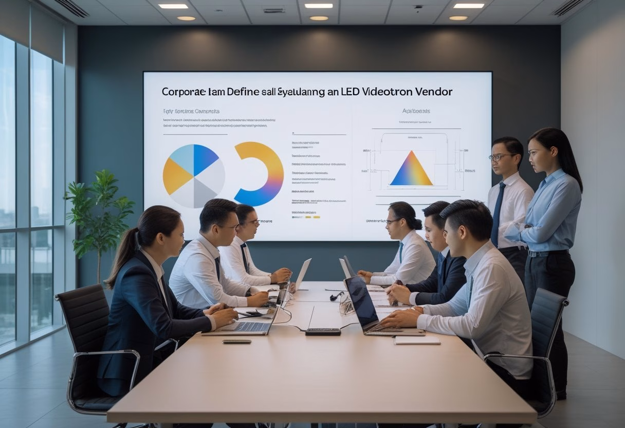 Vendor LED Videotron