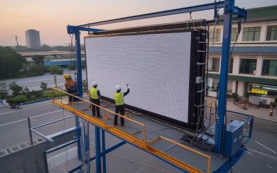 Harga Videotron Outdoor 4×6 Meter dan Instalasinya